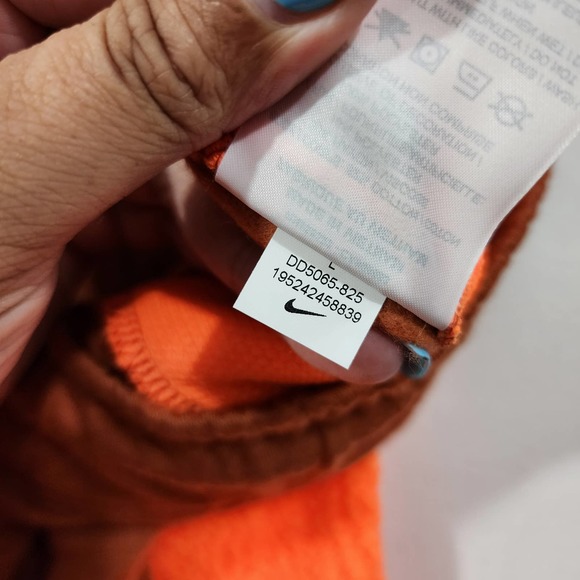 Nike Women's Sportswear Icon Clash Fleece Jogger Orange NEW DD5065-825 Size L - Picture 14 of 15